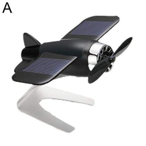 Condensateur D'avion À Énergie Solaire, Jouets À Lancer À La Main, Modèle Gyro, Simulation Pour Décoration De Console Centrale De Voiture