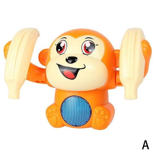 Jouet Éducatif Pour Bébé, Singe À Bascule Électrique, Musique Légère, Puzzle Sonore, Jouets Pour Enfants, Gi N4o1
