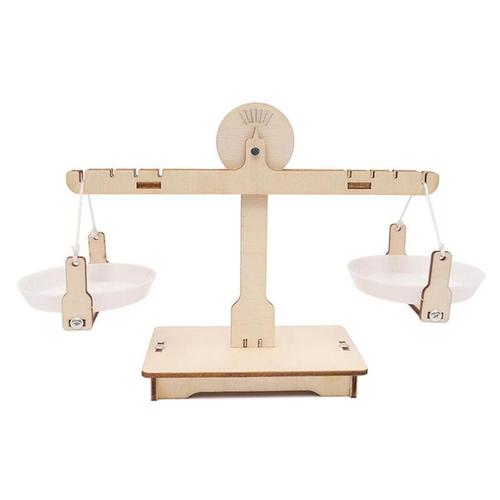 Balance Éducative Montessori En Bois À Monter Soi-Même, Modèle De Maths, Jeu Soustrait Les Enfants, Apprendre À Apprendre, Ajouter Des Cadeaux, Kits De Jouets, Planche B3i4