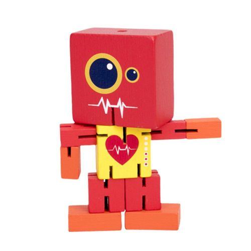 Robot En Bois Déformé, Puzzle Pliant, Jouets Éducatifs Pour Enfants, Mains Créatives, Variété De Briques En Bois, Jouet, Cadeaux