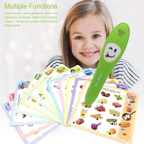Livre Sonore Pour Enfants, Apprentissage Précoce, Lettres Anglaises, Mots, Couleurs, Animaux, Livre Électronique Avec Stylo, Livre De Lecture Vocale