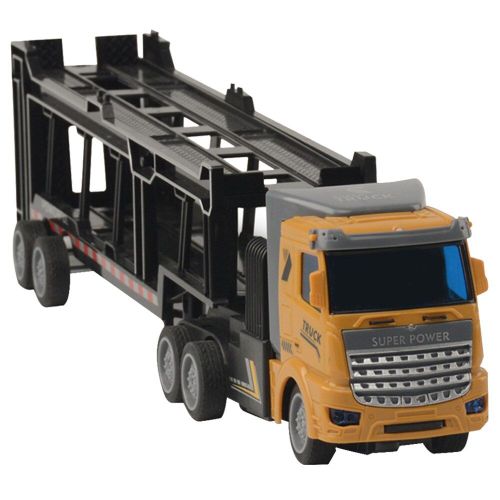 Mini Voiture Télécommandée 4wd Pour Enfants, 2.4g, Échelle En Alliage Métallique Moulé Sous Pression, Véhicules Transporteur Camion, Jouets, Collection Cadeau