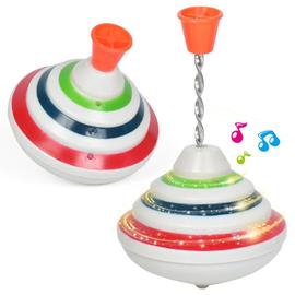 Toupie lumineuse pour enfants, jouet rotatif avec musique