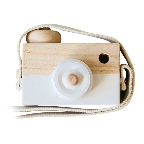 Appareil Photo En Bois Suspendu Mignon, Jouet Puzzle Portable, Accessoires De Photographie Pour Enfants, Jouets Éducatifs, Décor De Chambre, Cadeau De Noël Et D'anniversaire