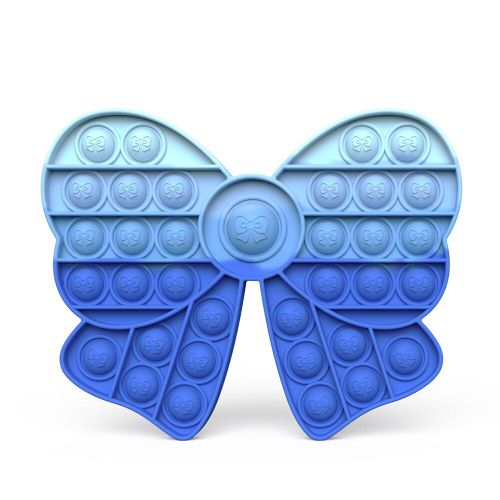 Jouet Sensoriel Anti-Stress En Silicone Pour Enfants Et Adultes, N¿Ud Papillon, Anti-Anxiété, Éducatif, Pour Autisme