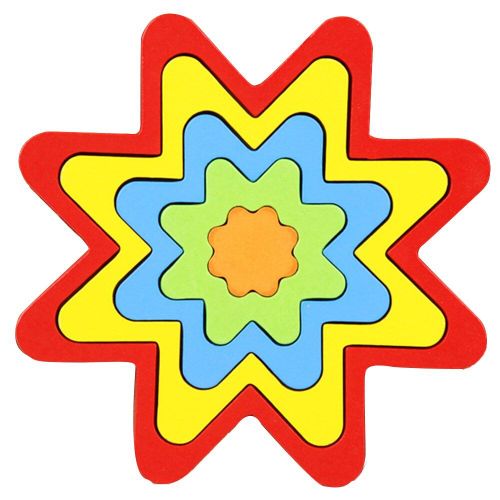 Puzzle 3D multicouche en bois pour enfants, blocs de construction en bois, jouets éducatifs pour tout-petits, cadeaux éducatifs