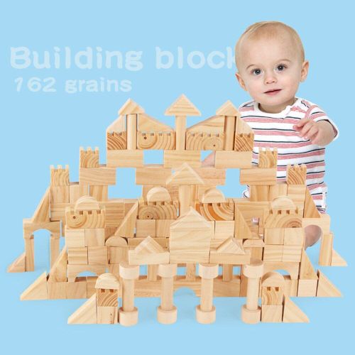 Blocs De Château De Ville, 162 Pièces, Jouets Éducatifs Amusants À Assembler, Puzzle Pour Nouvel An, Cadeau D'Anniversaire Pour Enfant Et Bébé