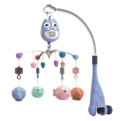 Porte-Joutes Rotatif Pour Berceau De Bébé, Idéal Pour Cloche, Boîte À Musique, Projection, Pour Nouveau-Né De 0 À 12 Mois
