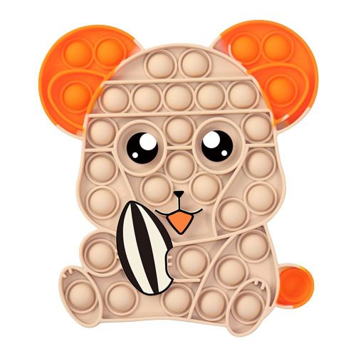 Bulle De Hamster En Silicone Pour Autisme, Anti-Stress, Jouets Sensoriels Pour Enfants, Fidget Toy, Besoins Spéciaux Pour Autisme