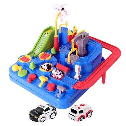 Voiture Éducative Pour Enfants, Jouets Pour Garçons, Jeux De Table, Jeu Sur Piste, Aventure, Train Mécanique, Parking, Cadeaux De Noël