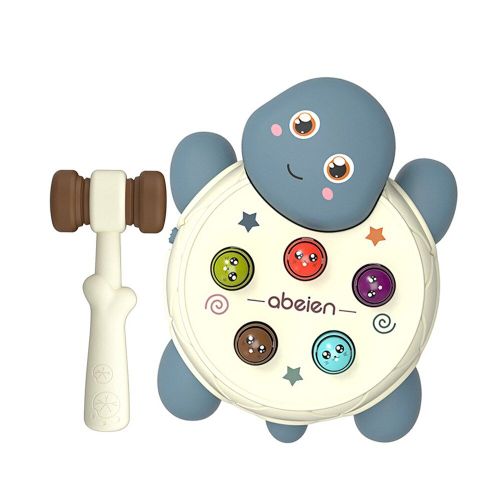 Jeu De Musique En Plastique Pour Enfants, Jouet Éducatif Pour Bébés, Jeu De Frappe De Hamster, Lumière Sonore