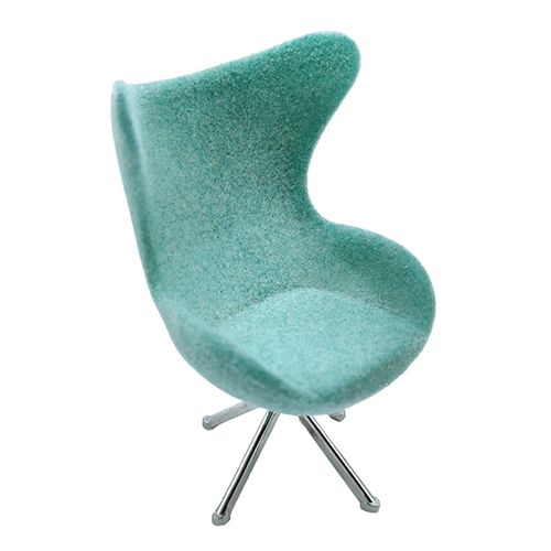 Chaise Cygne Miniature, Échelle 1:12, Accessoires Pour Maison De Poupée, Petit Meuble, Modèle Pour