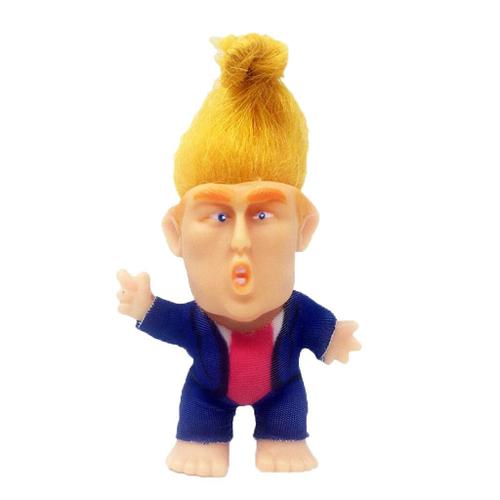 Poupée À La Traîne, Personnage Drôle Du Président Donald, Trompette, Jouets Pour Enfants, Décor De Fête