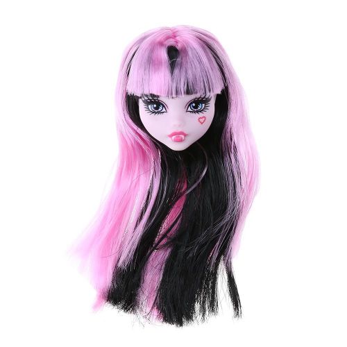 Mini Tête De Poupée En Pvc Pour Bébés, Accessoires, Jouet, Fée, Monstre, Avec Cheveux, Diable, Nu