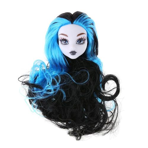 Tête De Poupée De Monstre Féerique, Accessoires Hauts, Tête De Poupée Avec Cheveux En Plastique, Diable Nu, Jouet Pour Enfants, Cadeau