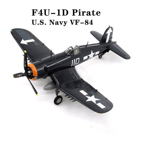 Modèle D'avion En Plastique 1/72, Seconde Guerre Mondiale, Marine Américaine, Chasseur De Pirate F4u-1d, Vf-84, Livraison Directe