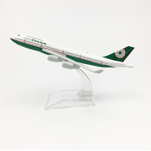 Modèle D'avion Eva Air A380, 16cm, Avion En Métal Moulé, Jouet 1:400