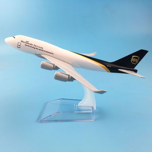 Avion En Métal Moulé Sous Pression 16cm, Modèle Dhl Boeing B757 Ups Boeing B747 Fedex Express A380, Échelle 1:400