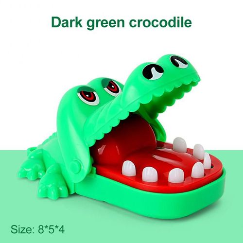 Mini Jouets À Mordre Les Doigts, 1 Pièce, Thème Crocodile, Requin, Porte-Clés, Anti-Stress, Nouveauté, Cadeau Pour Bébé, Garçon Et Fille