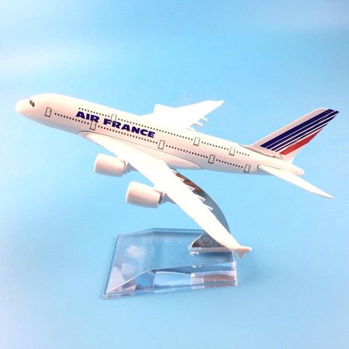 Modèle D'Avion 380 Air France A380, 16cm, Simulation Métallique, Jouets Pour Enfants, Cadeau De Noël