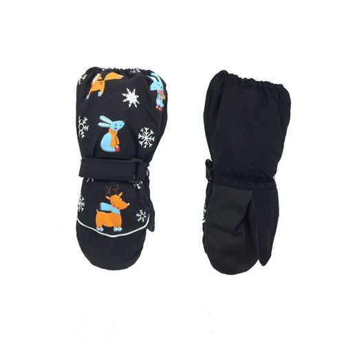 Gants De Ski Pour Enfants, Imprimés De Dessins Animés, Cerf, Lapin, Épais, Imperméables, Antidérapants, À Manches Longues, Chauds, Nouvelle Collection Hiver