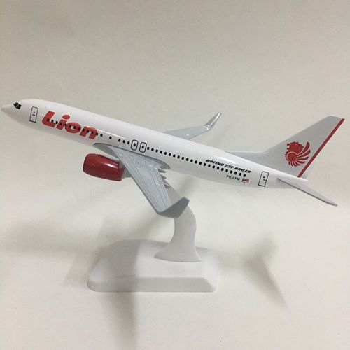 Modèle D'Avion Lion Boeing 737 ? 900, 20cm, Modèle D'Avion 1:300 En Métal Moulé, Jouets, Collection Cadeau