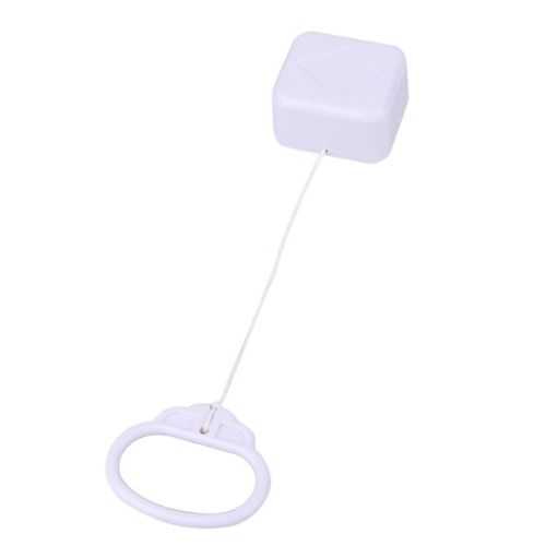 Hochets Pour Bébé, Boîte À Musique En Plastique Abs Blanc, Cordon De Traction Pour Bébé, Horloge, Cordon De Musique, Cloche De Lit Pour Enfants
