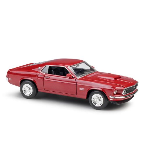 Modèle De Voiture En Alliage Pour Garçon, Ford Mustang 1969, 1:24, 429, Décoration De Collection