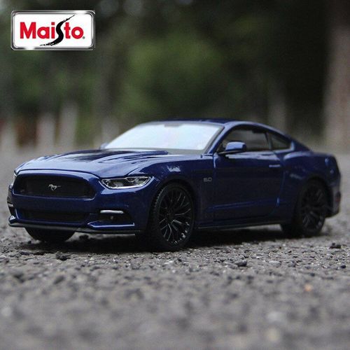 Modèle De Voiture Ford Mustang Gt Roadster 1:24 En Alliage, Jouet Cadeau De Collection