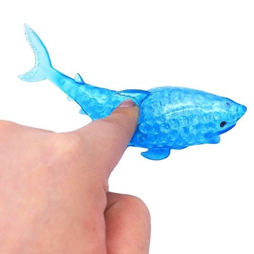 Mini Boule Anti-Stress En Forme De Requin Pour Enfant, Jouet Squishies À Presser, Anti-Stress, Papeterie Amusante