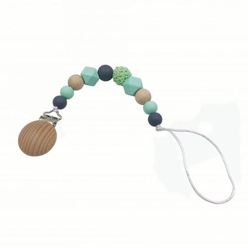 Pince À Tétine Pour Bébé En Perles De Silicone, Pour Enfant, Apaisant, Anti-Chute, Support Pour Sucette