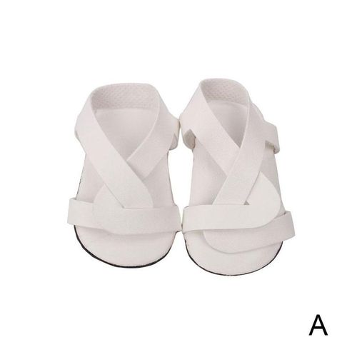Chaussures De Poupée Pour Fille, Sandales, Bottes Pour 18 Pouces, 43cm, Jouet Américain, Vêtements Pour Bébé, Nos Accessoires, Génération De Sandales Dol O5g6