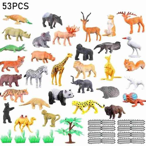 Mini figurine de Simulation d'animaux sauvages, jouet éducatif
