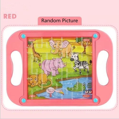 Jouets de dessin animé éducatif en 3D pour enfants, Puzzle Montessori labyrinthe, jeu d'équilibre, cadeau populaire pour les tout-petits de 2 à 4 ans