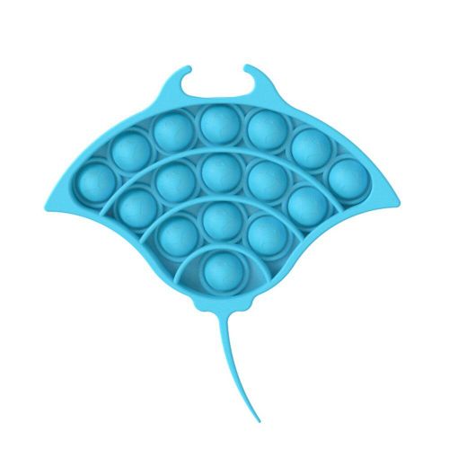 Jouet Anti-Stress De Bureau Pour Enfants Et Adultes, Dessin Animé Animal Diable Poisson Push Bubble, Fidget Sensoriel, Autisme, Besoins Spéciaux, Soulagement Du Stress