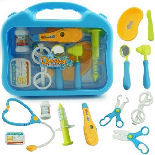 Kit De Jeu Médical Pour Enfants, Ensemble De Jouets Et Étui Pour Médecin Et Infirmière, Accessoires Pour Enfants, Cadeaux