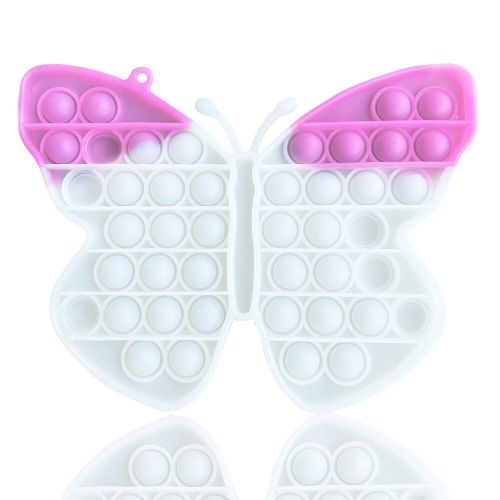Grand Papillon En Silicone Dégradé, Bulle Push Fidget, Jouets Sensoriels, Pour Enfants Et Adultes, Anti-Stress, Anti-Stress