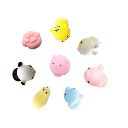 Ours Panda Mochi Lapin Cochon, Jouets À Presser, Anti-Stress, Cadeau Pour Enfants, 8 Pièces/Ensemble