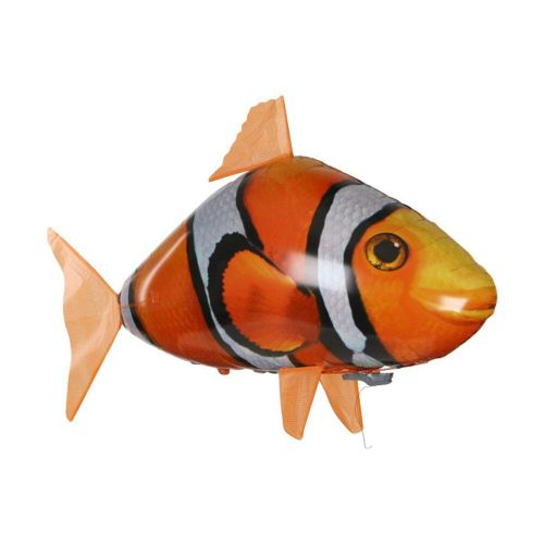 Poisson Volant Télécommandé, Requin Clown, Poisson Volant Électrique, Décoration De Fête, Jouet Créatif Animal Rc