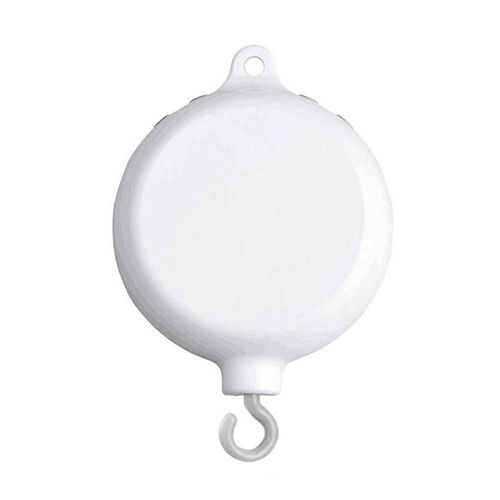 Boîte À Musique Rotative Mobile Blanche Pour Berceau, Lit Rotatif Avec Cloche, Jouet Pour Bébé, G8q6
