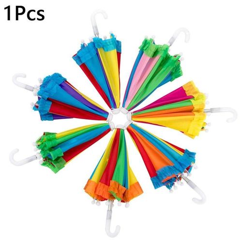 Mini Parapluie De 18 Pouces, Équipement De Pluie Pour Bébé, Accessoires De Poupées, Voyage De La Vie, Cadeau D'anniversaire Pour Enfants, E7z8