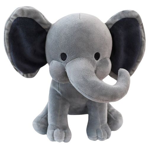Peluche En Forme D'Éléphant Pour Enfants, 25cm, Animaux, Original, Choo Express, Humphrey, Doux, Apaisant, Cadeau D'Anniversaire Pour Bébés