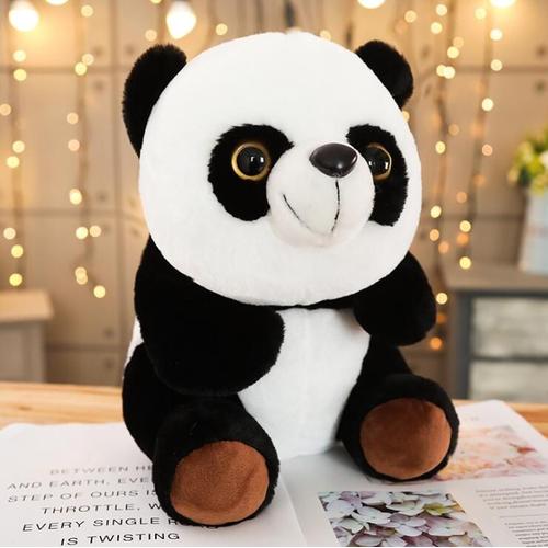 Peluche Panda Chinois Mignon Pour Enfants, 25/30/40/50cm, Kawaii, Pour Dormir Paisiblement, Cadeau D'anniversaire