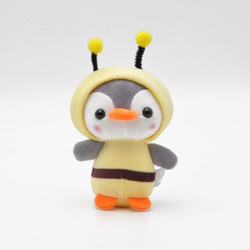 Mini Poupée En Peluche Mignonne Abeille, Grenouille, Dinosaure, Pingouin, Cosplay, Licorne, Petit Pendentif, Porte-Clés, Cadeau Pour Enfants