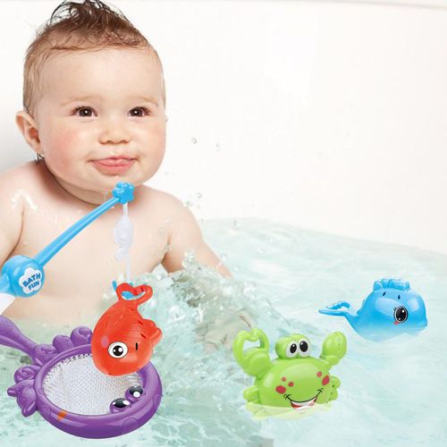 Baignoire 2 En 1 Pour Bébé, Jeux De Pêche, Fidget Toys, Salle De Bain, Piscine, Jeu D'Eau, Étanche, Sûr, Sport De Plein Air, Amusant, Pour Tout-Petit