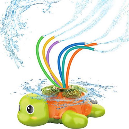 Jouets D'arrosage À Jet D'eau, Tortue De Dessin Animé Pour L'été, Sports D'extérieur Amusants, Bain De Jardin, Jouets Pour Enfants, Tuyau Pivotant