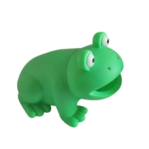 Grenouille En Latex Vert, Jouet Classique, Amusant, Sûr, Amusant, Anti-Stress, Évacuation, Apprentissage Et Éducation Pour Animaux De Compagnie, Pour Enfants