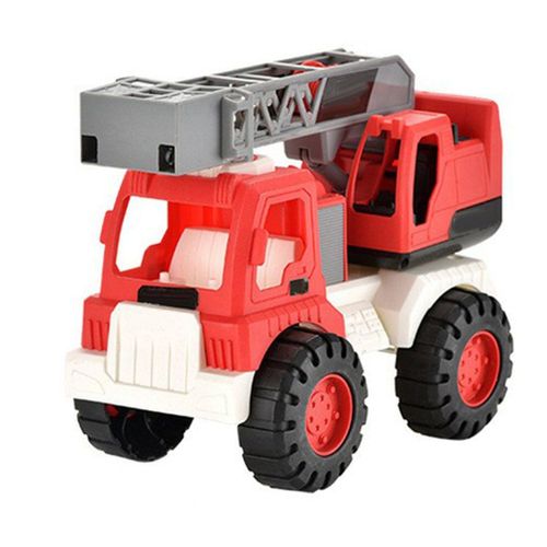 Camion De Pompiers Pour Enfants, Jouets À Assembler, Échelle Aérienne, Cadeaux D'Anniversaire Pour Garçons De 3 4 5 6 7 Ans