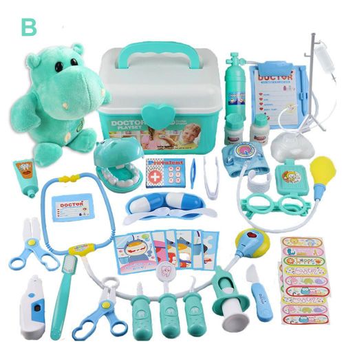 Ensemble De Jouets De Simulation D'Infirmière 42 Pièces, Boîte Médicale, Jouets Pour Enfants, Filles Et Garçons, Cadeau, Jeu De Rôle, Jouets Éducatifs