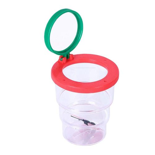 Loupe À Trois Volets Pour Enfants, Portable Multifonctionnel Pour Écoliers Insectes 5x 8x Loupe Papillon Animal